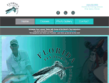 Tablet Screenshot of floridaflyfishingschools.com